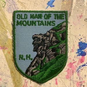Vintage N.H. Old Man of the Mountain Patch